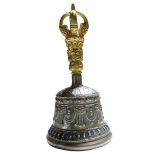 アジアン雑貨　BELL-7　ネパール仏具(ガンダー)