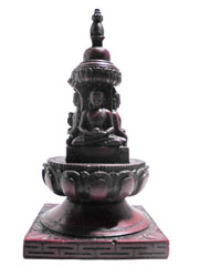 アジアン雑貨　BUTO-5 ネパール仏像 (ストゥーパ)
