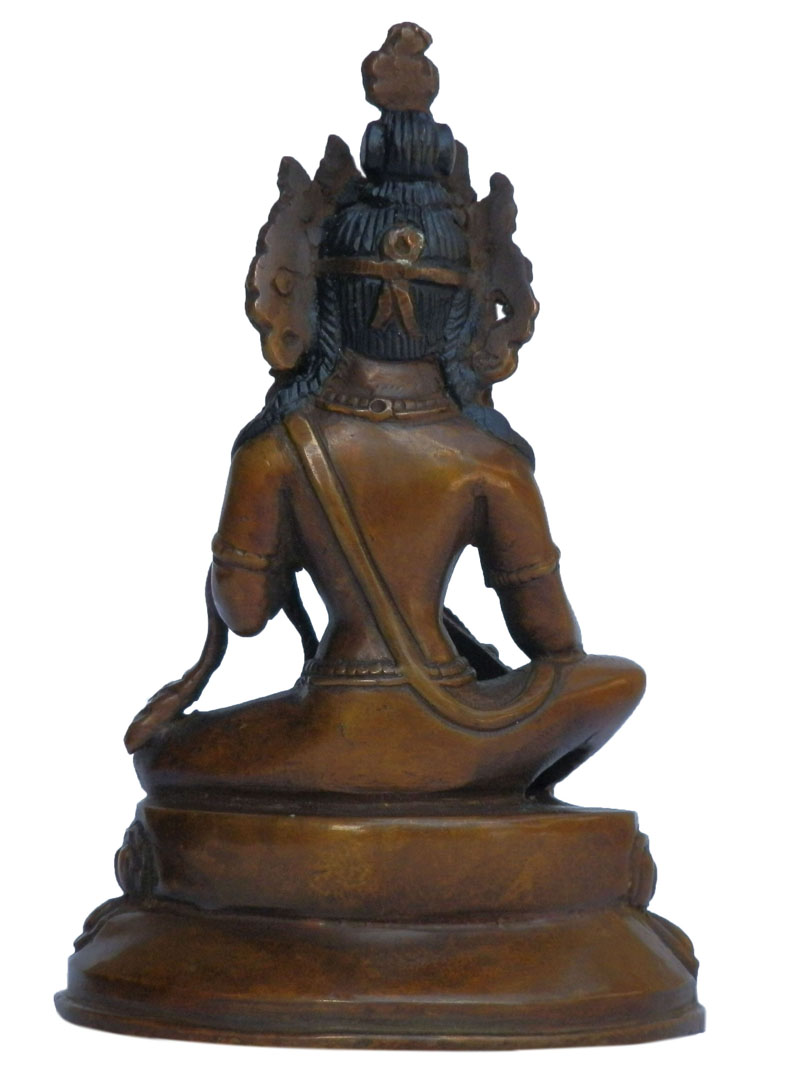 アジアン雑貨　BS-22 ネパール仏像　サラソティー