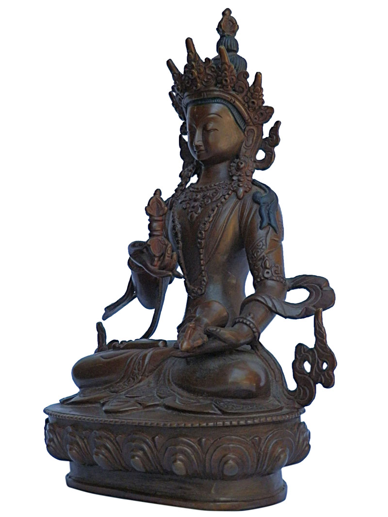 アジアン雑貨　BS-2 ネパール仏像(ヴァジュラサットヴァ)
