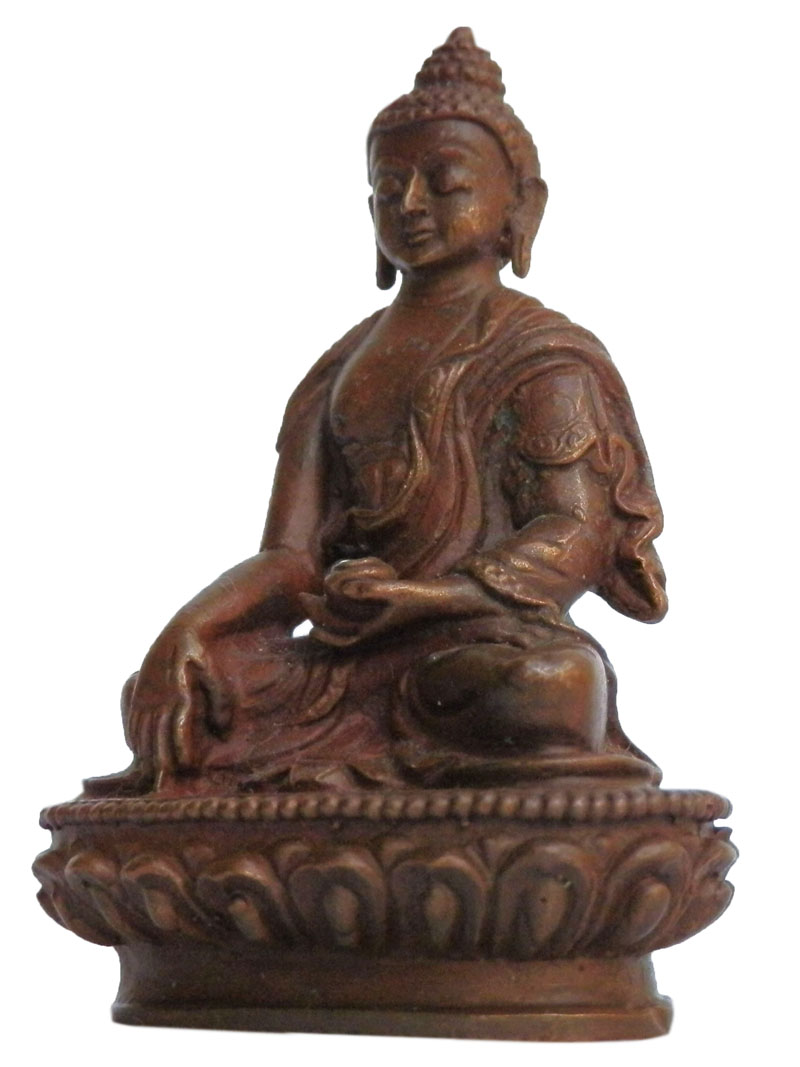 アジアン雑貨　BS-41 ネパール仏像　釈迦牟尼仏陀尊像