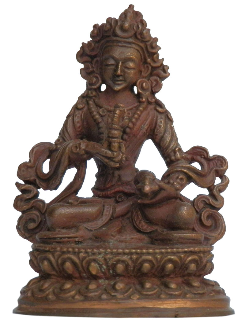 アジアン雑貨　BS-44 ネパール仏像　ヴァジュラサットゥヴァ