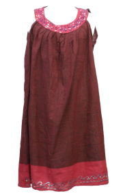 アジアン衣料 NMD-10 ネパール・コットン・ミニワンピース