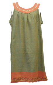 アジアン衣料 NMD-13 ネパール・コットン・ミニワンピース
