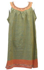 アジアン衣料 NMD-14 ネパール・コットン・ミニワンピース