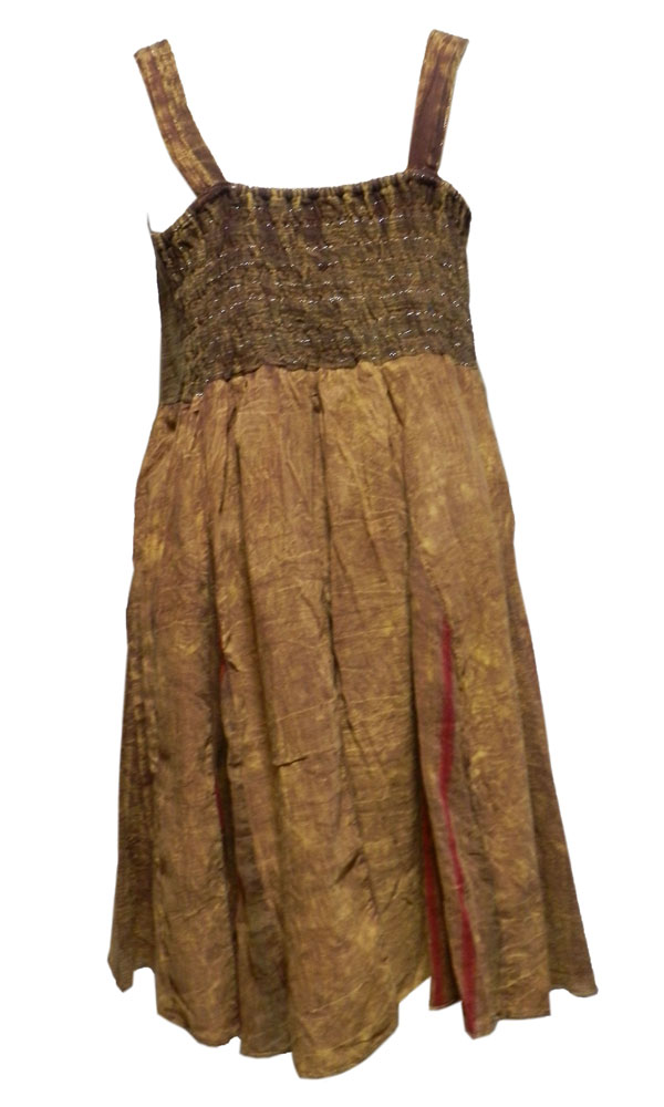 アジアン衣料 NMD-17 ネパール・コットン・ミニワンピース