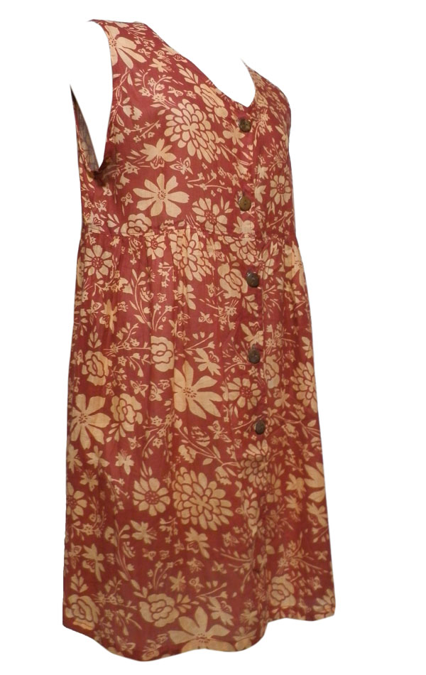 アジアン衣料 NMD-19 ネパール・コットン・ミニワンピース