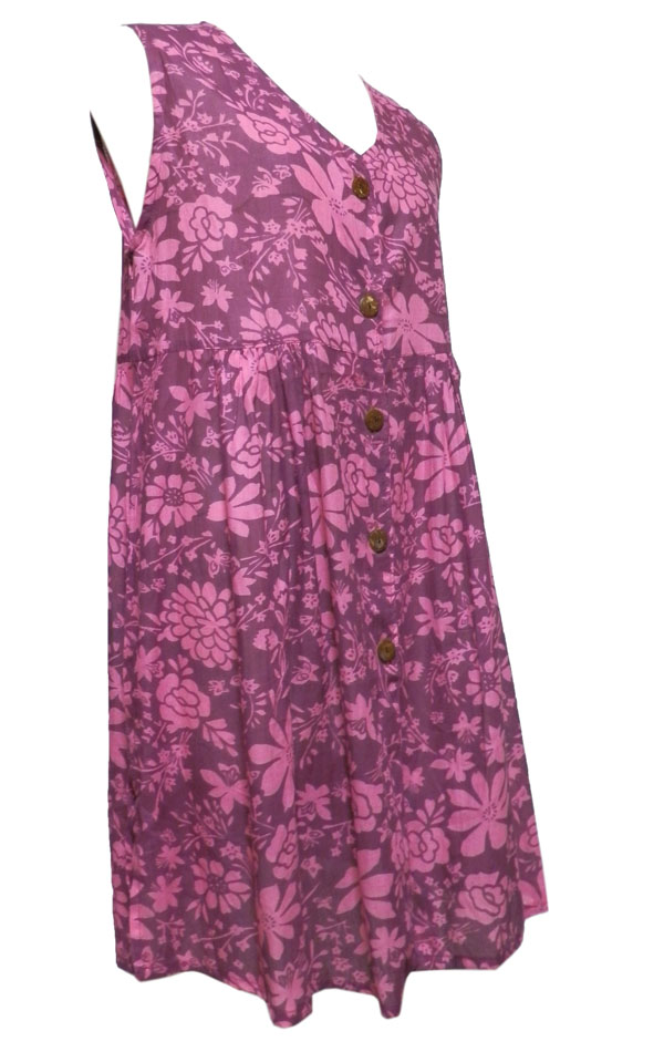 アジアン衣料 NMD-20 ネパール・コットン・ミニワンピース