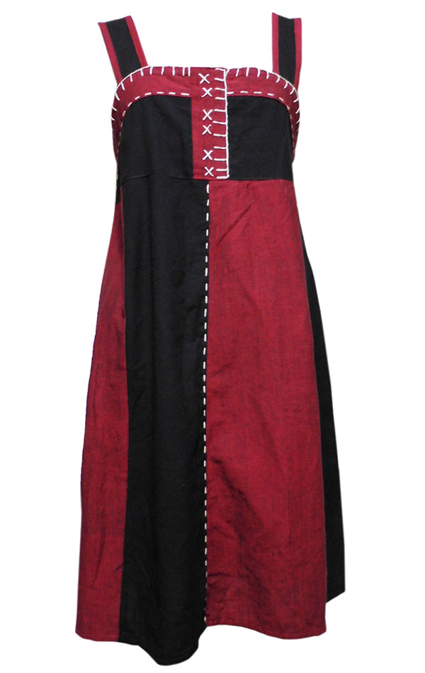 アジアン衣料 NMD-22 ネパール・コットン・ミニワンピース