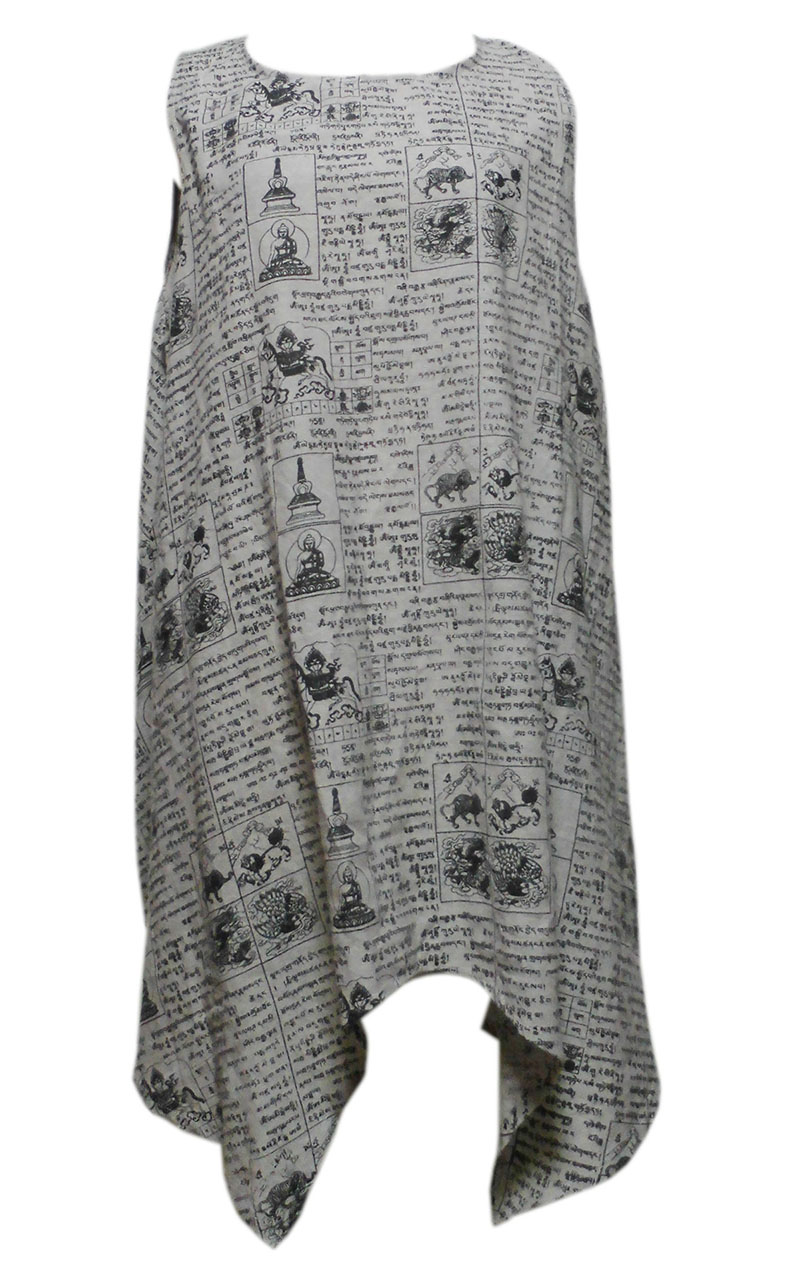 アジアン衣料 NMD-23 ネパール・コットン・ミニワンピース