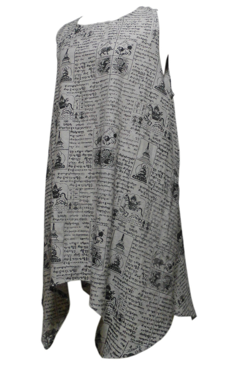 アジアン衣料 NMD-23 ネパール・コットン・ミニワンピース