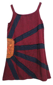 アジアン衣料 NMD-25 ネパール・コットン・ミニワンピース