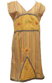 アジアン衣料 NMD-3 ネパール・コットン・ミニワンピース