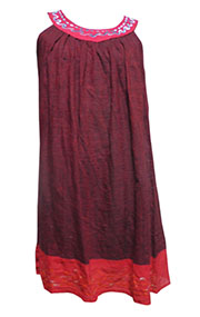 アジアン衣料 NMD-33 ネパール・コットン・ミニワンピース