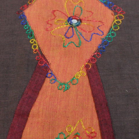 アジアン衣料 NMD-6 ネパール・コットン・ミニワンピース