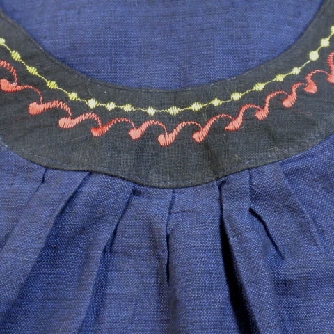 アジアン衣料 NMD-9 ネパール・コットン・ミニワンピース