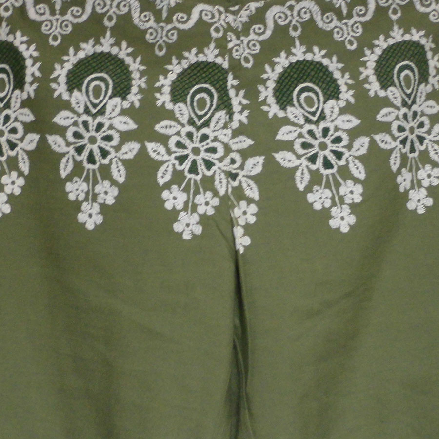 アジアン衣料 NSU-2 ネパール・コットン・刺繍パンツ