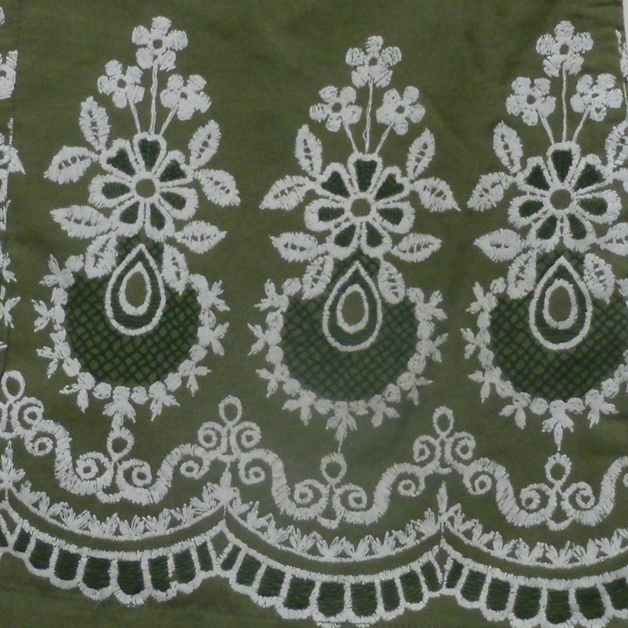 アジアン衣料 NSU-2 ネパール・コットン・刺繍パンツ