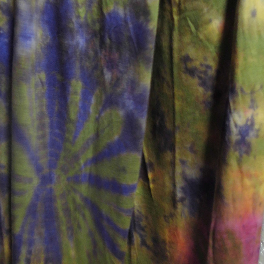 アジアン衣料 NTPA-2 ネパール・コットン・タイダイパンツ