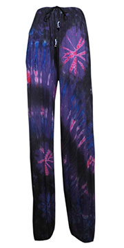 アジアン衣料 NTPA-4 ネパール・コットン・タイダイパンツ