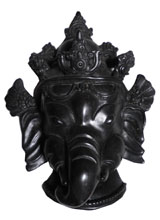 アジアン雑貨 KB-10 ネパール仏像　ガーネシャ壁掛け