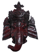 アジアン雑貨 KB-6 ネパール仏像　ガーネシャ壁掛け