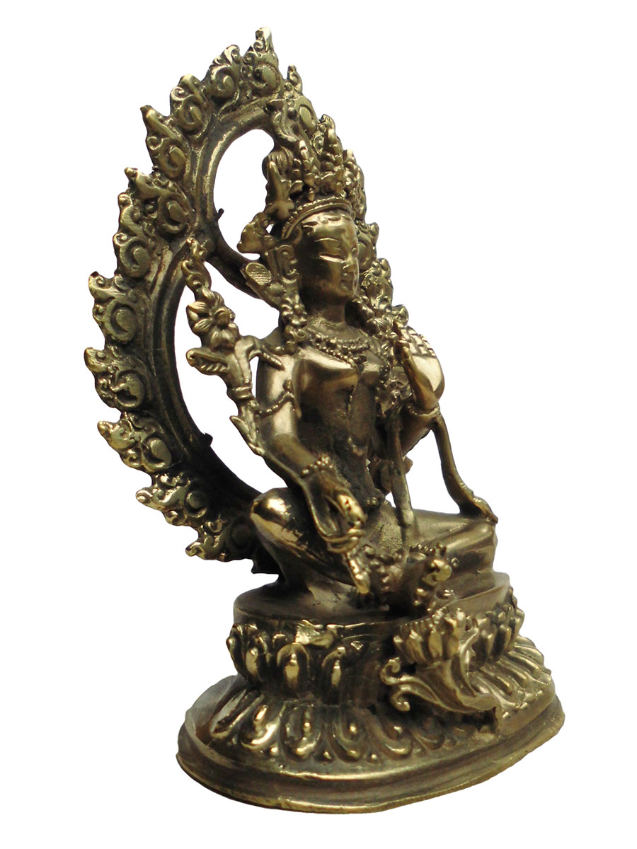 アジアン雑貨　BS-36 ネパール仏像　ヴァジュラダラ像