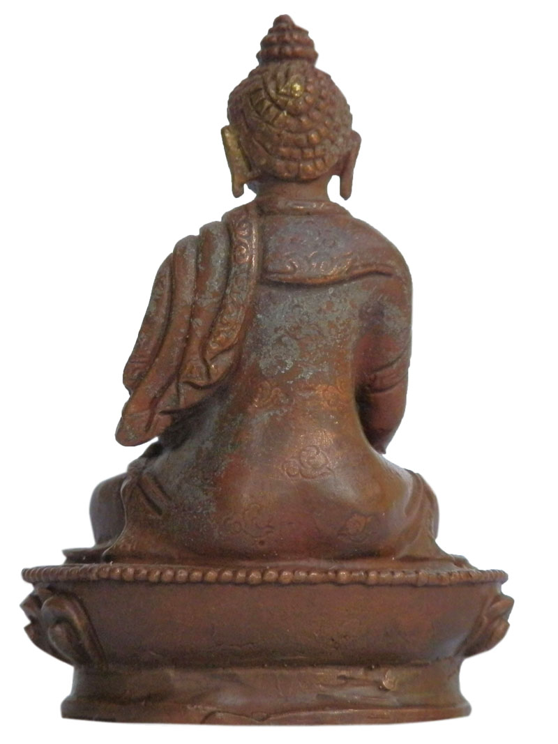 アジアン雑貨　BS-41 ネパール仏像　釈迦牟尼仏陀尊像