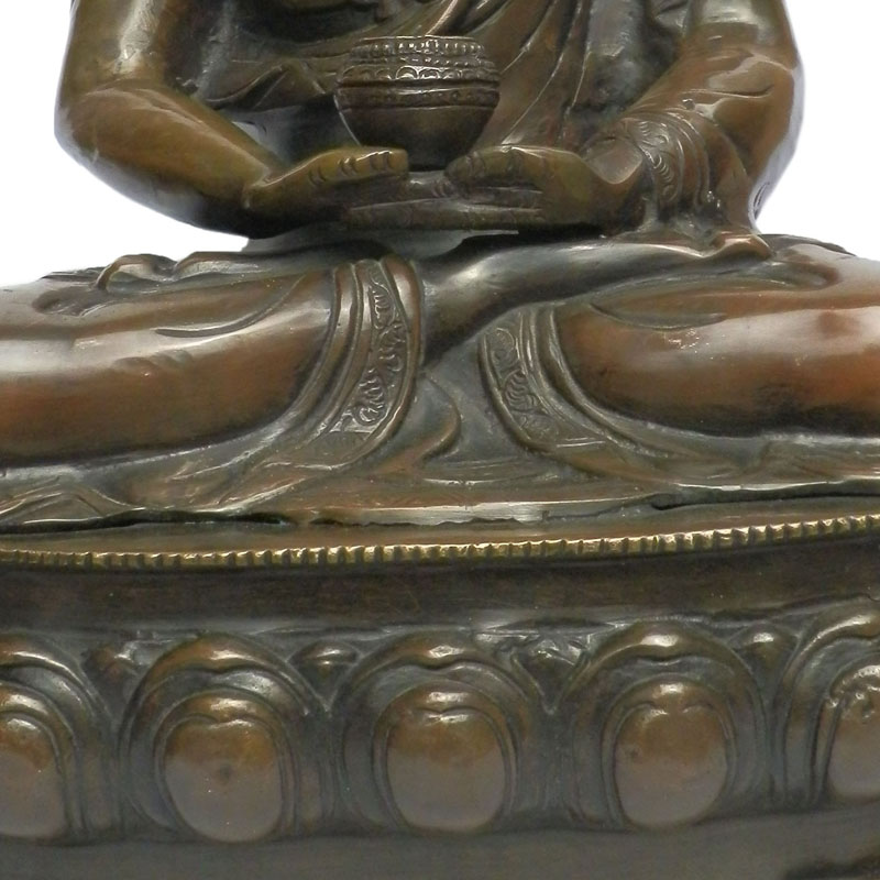 アジアン雑貨　BS-49 ネパール仏像　釈迦牟尼仏陀尊像