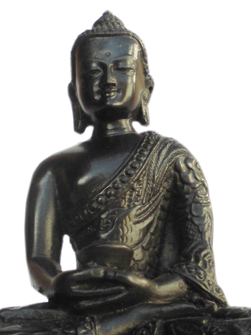 アジアン雑貨 BTS-26 ネパール仏像(釈迦如来像)