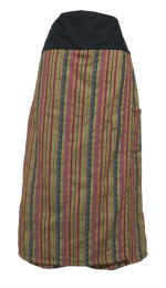 アジアン衣料　SPS-3　コットン・刺繍スカートパンツ