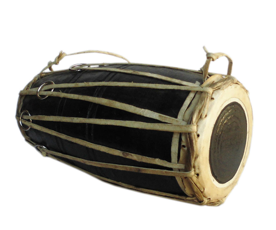 アジアン雑貨 ネパール民族楽器　DRM-4 マドゥル