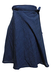 アジアン衣料　NLMS-3 ネパール・コットン・ミニラップスカート