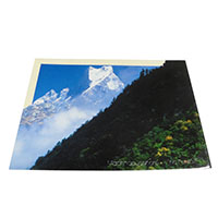アジアン雑貨 NYP-18 ネパール・ポストカード(山と自然)