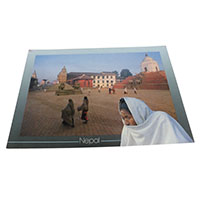 アジアン雑貨 NTE-1 ネパール・ポストカード(お寺)