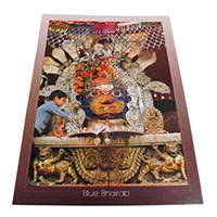 アジアン雑貨 NTE-12 ネパール・ポストカード(お寺)