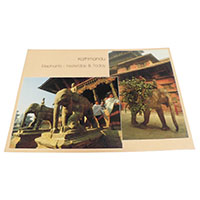 アジアン雑貨 NTE-8 ネパール・ポストカード(お寺)