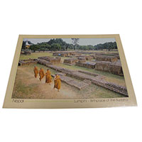 アジアン雑貨 NTE-9 ネパール・ポストカード(お寺)