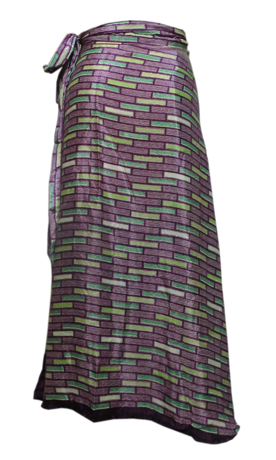 アジアン衣料 NSL-16 ネパール・シルクラップスカート