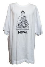 アジアン衣料　NT-6 ネパール・Tシャツ(仏像)