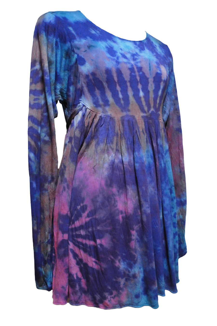 アジアン衣料 NTS-23 ネパール・タイダイブラウス