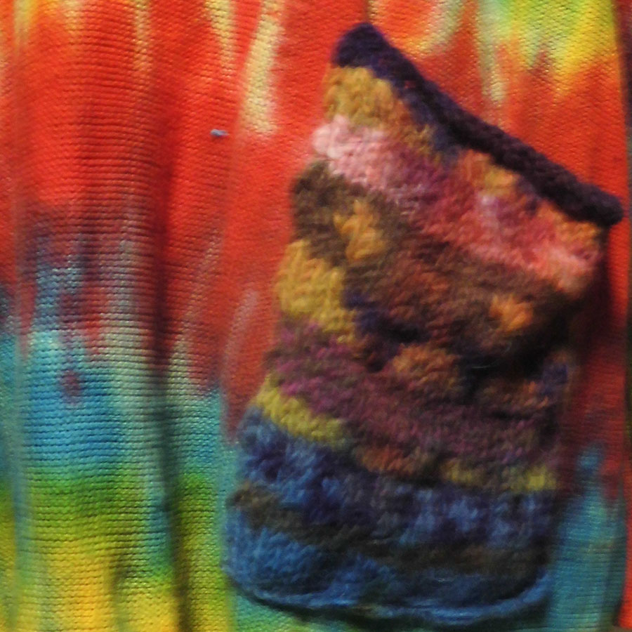 アジアン衣料 NTS-3 ネパール・タイダイブラウス