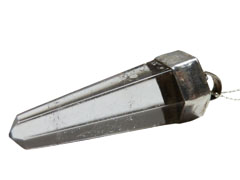 アジアン雑貨　天然石シルバーアクセサリー QUN-7 水晶(クオーツ)・プチネックレス
