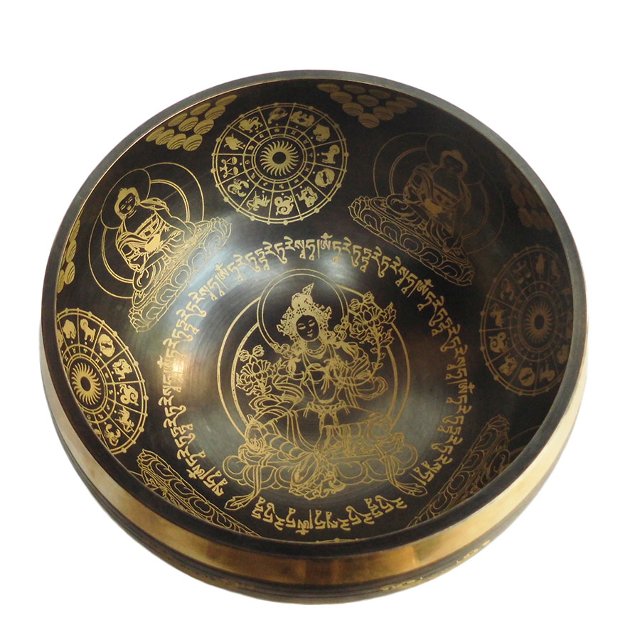 アジアン雑貨 KS-1 ネパール仏具 マシンメイド シンギングボール