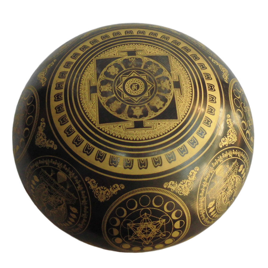 アジアン雑貨 KS-1 ネパール仏具 マシンメイド シンギングボール