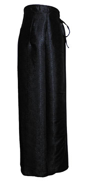 アジアン衣料　MS-1 タイシルク・ロング巻きスカート