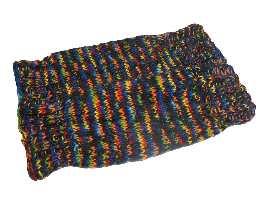 アジアン雑貨 LGF-45 ネパール・ウール・レッグウォーマー 裏フリース付き