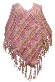 アジアン衣料 WP-19 ネパール手編みポンチョ
