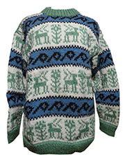 アジアン衣料 WS-11 ネパール手編みセーター
